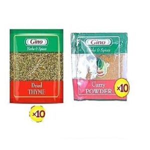 Gino Sachet Curry & Thyme x 20