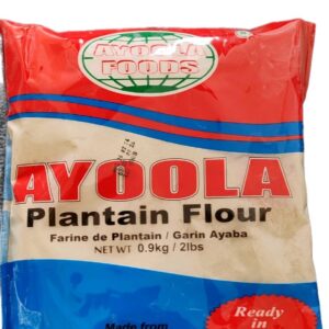 Ayoola Plantain Flour 900g x 3