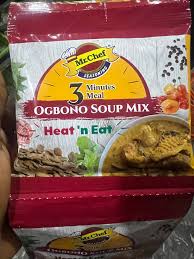 5 minute Ogbono Soup Mix Combo -2 Servings (Soup now-now)