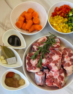 Goatmeat Stew Ingredients Combo 2 to 4 servings