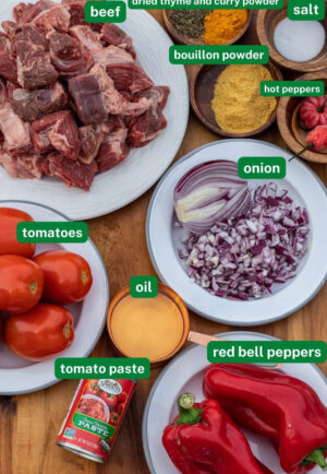 CowBeef Stew Ingredients Combo 2-4servings