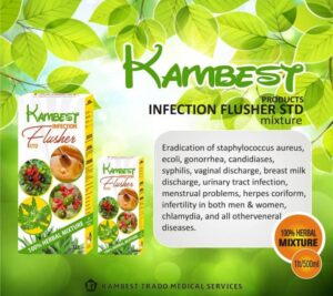 Kambest Infections Flushers For Man/Woman