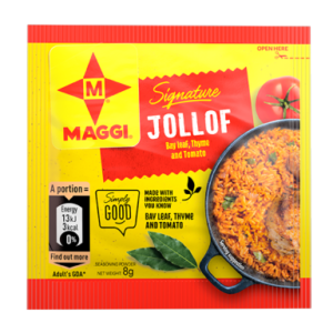 Nestle Maggi Signature Jollof  - 8g  x10pcs